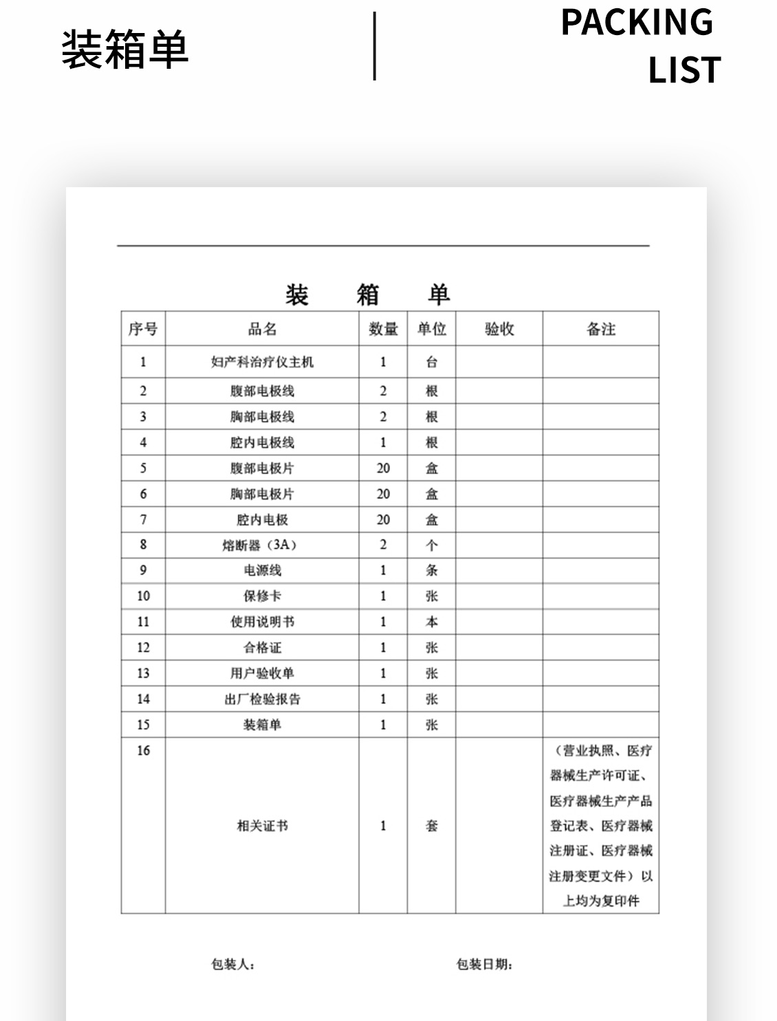 妇产科治疗仪升级版