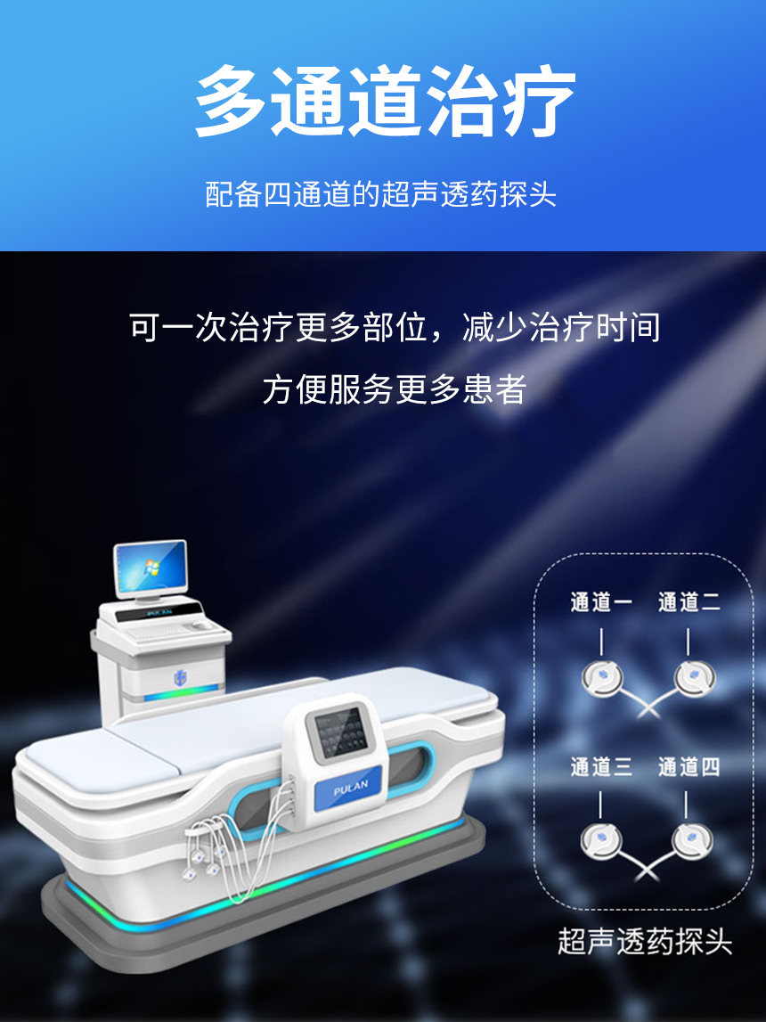 多通道超声透药治疗系统